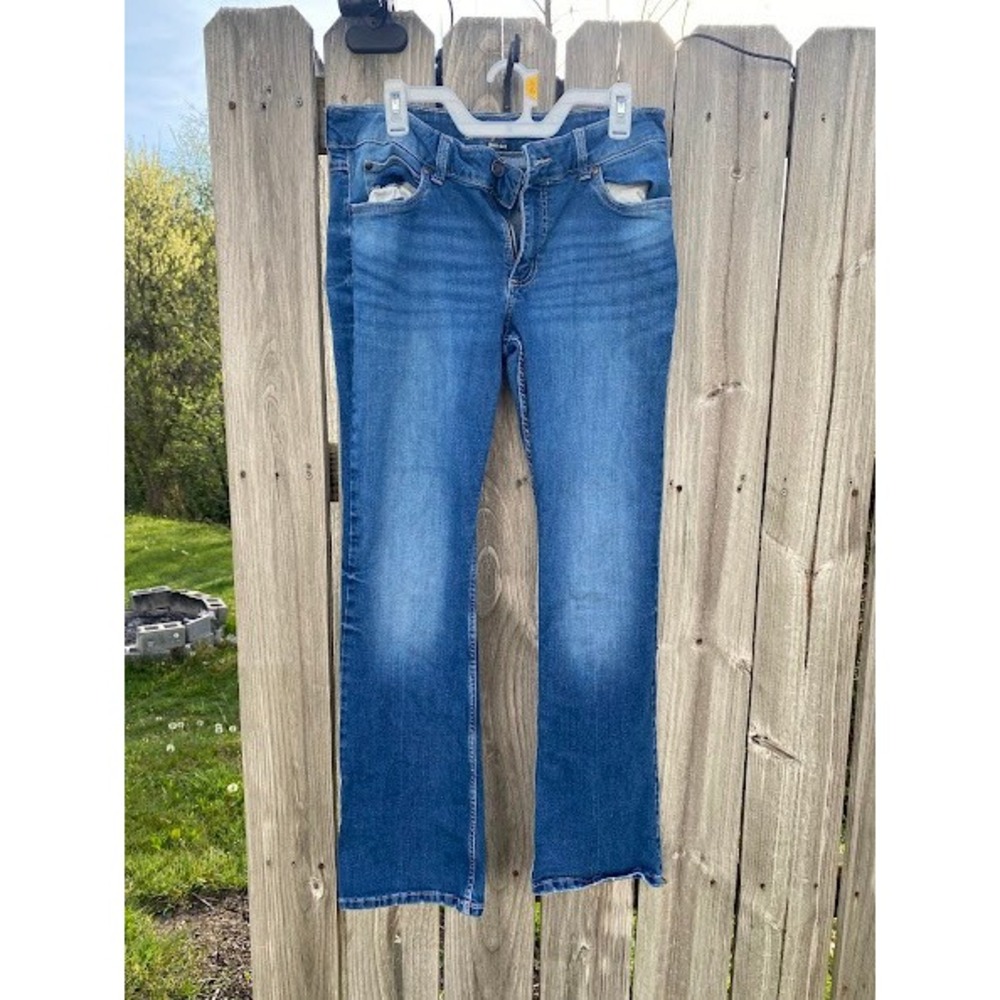Wrangler Womens Boot Cut Jeans Medium Wash Blue Denim Size 11/13 1009MWZPV - Picture 4 of 9
